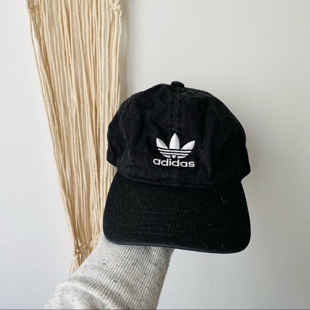 Adidas Black Baseball Hats - Picture 1 of 7